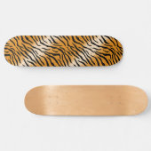 Modern Wild Tiger Pattern Persoonlijk Skateboard (Horizontaal)