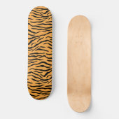 Modern Wild Tiger Pattern Skateboard (Voorkant)