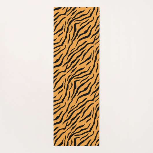 Modern Wild Tiger Pattern Yoga Mat (Achterkant)