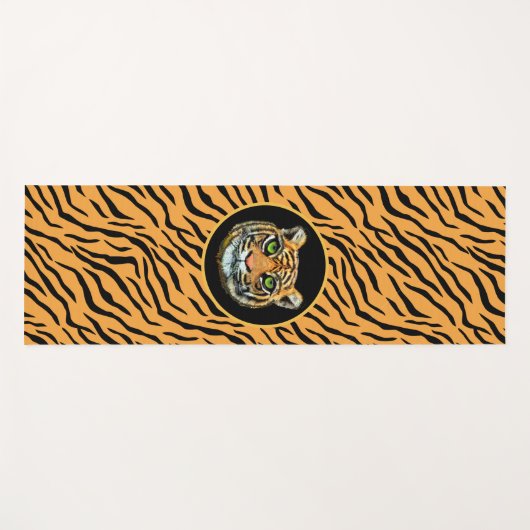 Modern Wild Tiger Pattern Yoga Mat (Voorkant (horizontaal))