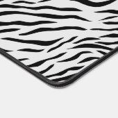 Modern Wild White Tiger Pattern Bureaumat (Hoek)
