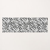 Modern Wild White Tiger Pattern Yoga Mat (Achterkant (horizontaal))