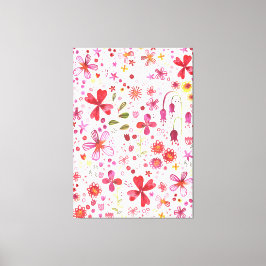 Modern Wilde Waterverf Canvas Afdruk