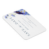 Modern Wildflower Wedding Magneet (Rechterzijde)