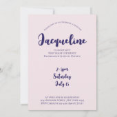 Modern Wildflowers Afstuderen 2025 Arch Foto Kaart (Achterkant)