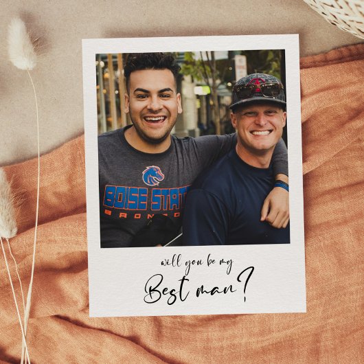 Modern Will jij bent mijn beste fotokaart