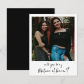 Modern Will jij bent mijn matron van de eervolle f (Voorkant / Achterkant)