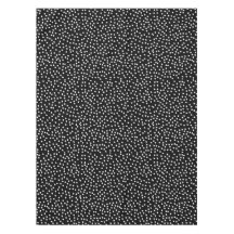 Modern Willekeurig Polka Dot Patroon Zwart-wit