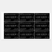 Modern Wimper Beauty Product Mascara Tube Label (Vel)