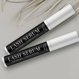 Modern Wimper Beauty Product Mascara Tube Label