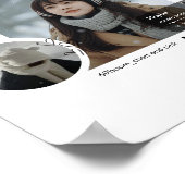 Modern Winter Aesthetic Minimalist Photo Collage Poster (Hoek)