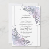 Modern Winter Floral Kaart (Voorkant)