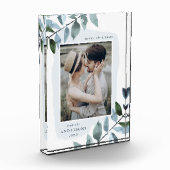 Modern Winter Foliage vakantie fotoblok (Links)