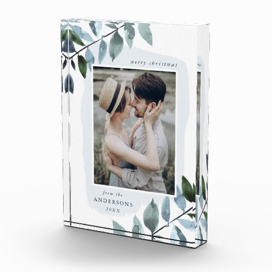 Modern Winter Foliage vakantie fotoblok (Rechts)