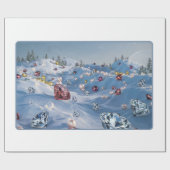 Modern Winter Luxe Inpakpapier (Vlak)