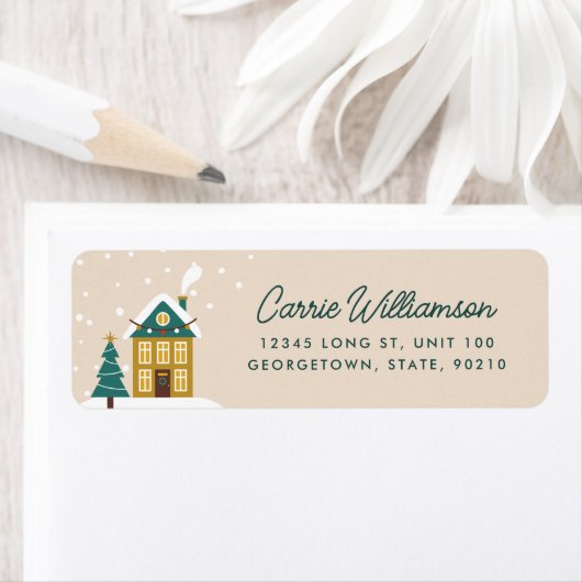 Modern Winter Vakantiehuis retour adres label (Insitu)