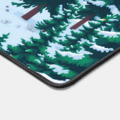 Modern Winter Yellowstone Scenic Bureaumat (Hoek)