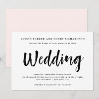 Modern Wish | Zwarte en witte bruiloft