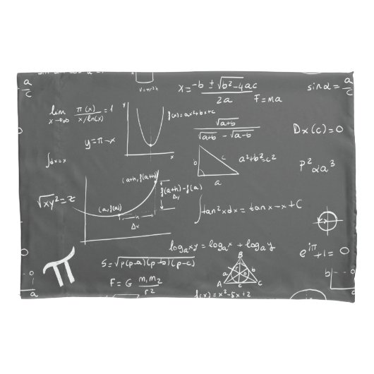 Modern Wiskunde Pattern Kussensloop (Voorkant)