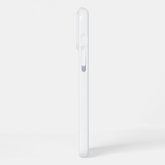 Modern Wit 16 Fotocollage & Monogram iPhone Hoesje (Linkerkant)