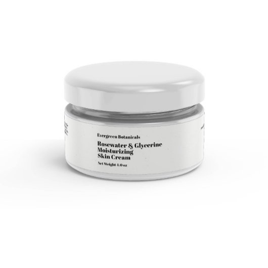 Modern wit cosmeticapot label 1 x 7,25