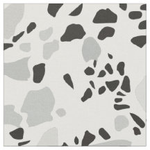 Modern wit en grijs terrazzo patroon