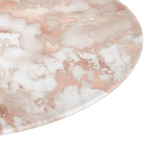 Modern wit en Roos gouden marmer Snijplank (Hoek)