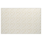 Modern wit goud marmer Abstract Stof (Fat Quarter)