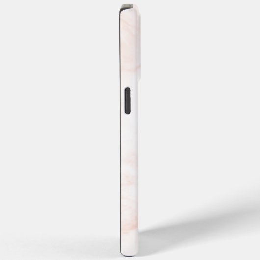 Modern Wit & Goud Marmer Case-Mate iPhone Case (Achterkant / Rechts)