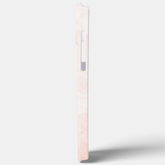 Modern Wit & Goud Marmer Case-Mate iPhone Case (Achterkant / Links)