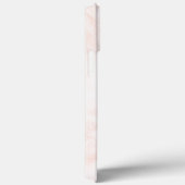 Modern Wit & Goud Marmer Case-Mate iPhone Case (Achterkant / Rechts)