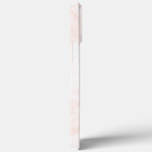 Modern Wit & Goud Marmer Case-Mate iPhone Case (Achterkant / Rechts)