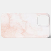 Modern Wit & Goud Marmer Case-Mate iPhone Case (Achterkant (horizontaal))
