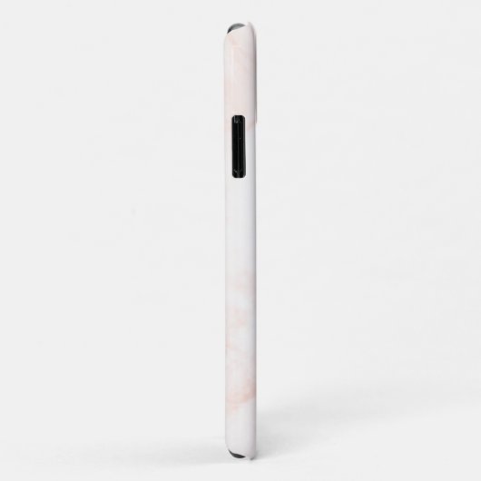 Modern wit & gouden marmer Case-Mate iPhone case (Achterkant/rechts)