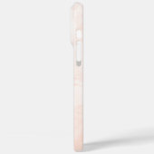 Modern Wit & Gouden Marmer Case-Mate iPhone Case (Achterkant / Links)