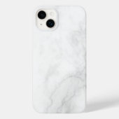 Modern wit marmer Case-Mate iPhone case (Achterkant)