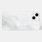 Modern wit marmer Case-Mate iPhone case (Achterkant (horizontaal))