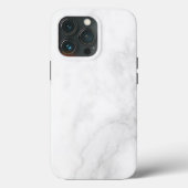 Modern wit marmer Case-Mate iPhone case (Achterkant)