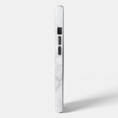 Modern wit marmer Case-Mate iPhone case (Achterkant / Links)