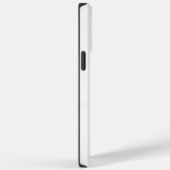 Modern wit marmer Case-Mate iPhone case (Achterkant / Rechts)