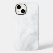 Modern wit marmer Case-Mate iPhone case (Achterkant)