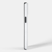 Modern wit marmer Case-Mate iPhone case (Achterkant / Rechts)