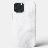 Modern wit marmer Case-Mate iPhone case (Achterkant)