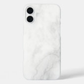 Modern wit marmer Case-Mate iPhone case (Achterkant)