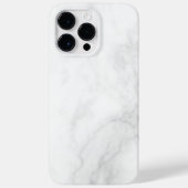 Modern wit marmer Case-Mate iPhone case (Achterkant)