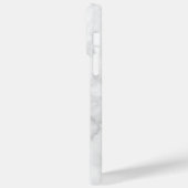 Modern wit marmer Case-Mate iPhone case (Achterkant / Links)