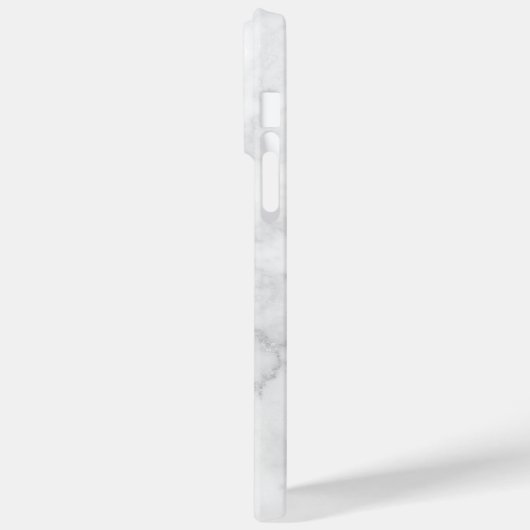 Modern wit marmer Case-Mate iPhone case (Achterkant / Links)