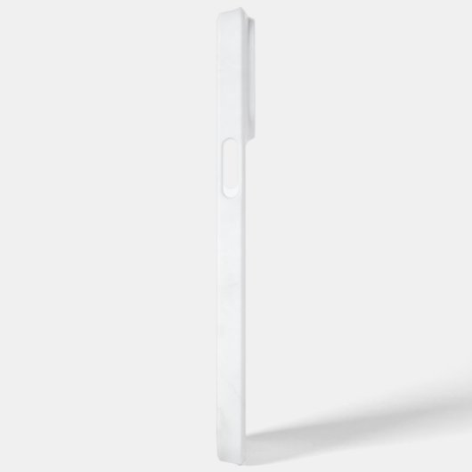 Modern wit marmer Case-Mate iPhone case (Achterkant / Rechts)