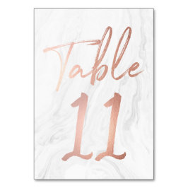 Modern wit marmeren schrift | Tabelnummer Kaart 11