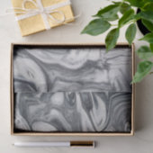 Modern wit marmerpatroon tissuepapier (Geschenk)